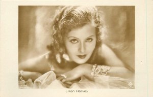 Postcard 1920s RPPC Beautiful  Lilian Harvey Silent Movie Star Actress 23-2167