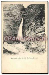 Old Postcard Around Modane Savoie Cascade St Benoit