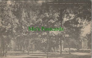 America Postcard - Vorhees Library, Rutgers University, New Brunswick RS25252
