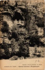 CPA POUGNADOIRE - Grottes habitées a POUGNADOIRE - Gorges du Tarn (638459)