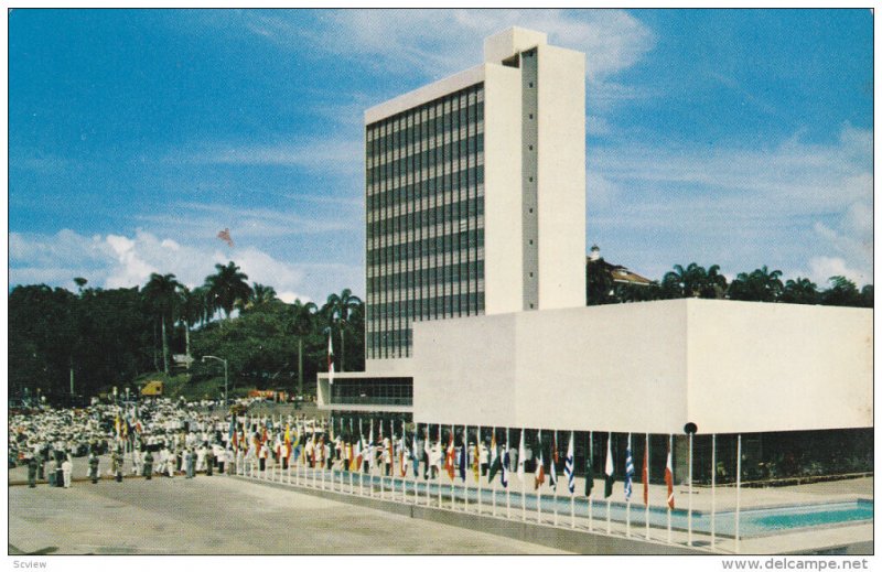 PANAMA, 1940-1960's; Justo Arosemena Palace