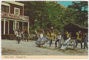 Indian Raid at Ringgold GA Georgia protrayed for Stone Mountain Scenic Railway