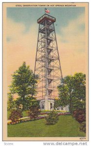 Steel Observation Tower on Hot Springs Mountain, Arkansas, PU-1949