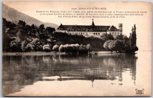 Abbaye D'Hautecombe France Convent Religious Building Monastery Postcard