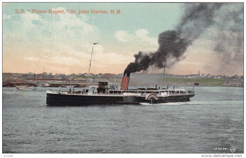 S.S. Prince Rupert, ST. JOHN HARBOR, New Brunswick, Canada, 00-10s