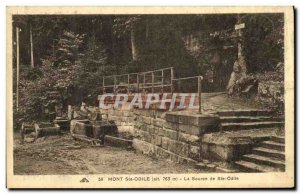 Old Postcard Mont Sainte Odile The Sainte Odile Source