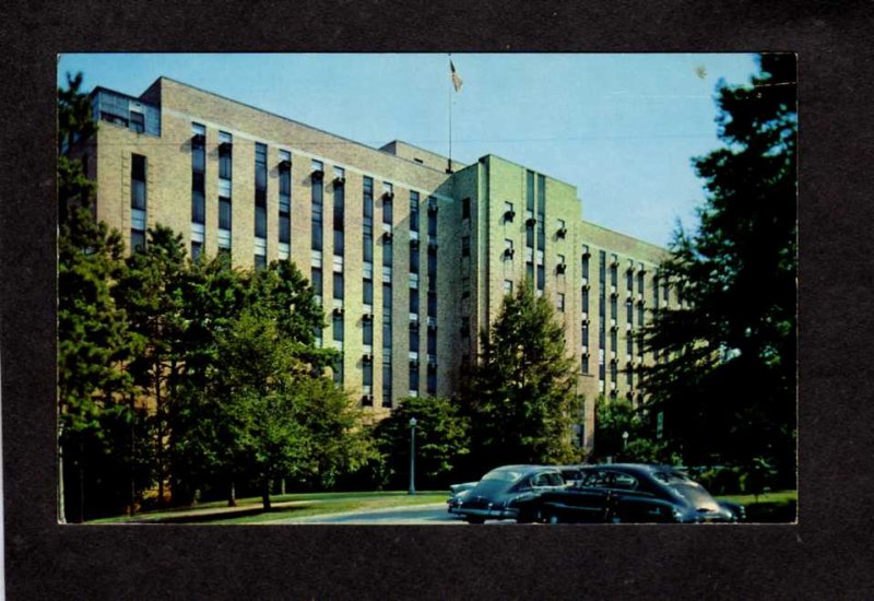 NC Charlotte Memorial Hospital North Carolina Postcard