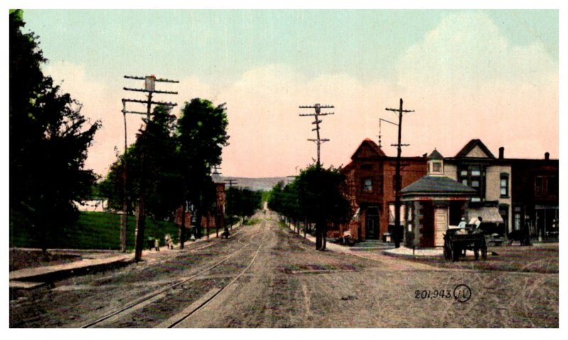 New York  Gloversville  North Main street