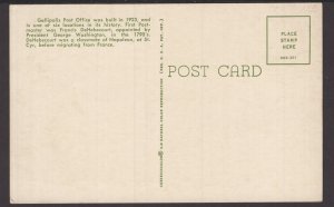 Ohio - Gallipolis Post Office was built in 1923 ~ Chrome