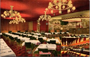 Linen Postcard Wienecke Restaurant Dancing 207 East 86th St New York City