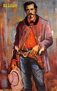 Bill Longley Cowboy Gunfighters of the Old West Unused 