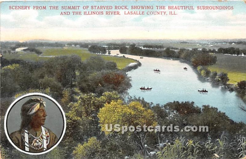 Starved Rock, Illinois River - La Salle Co