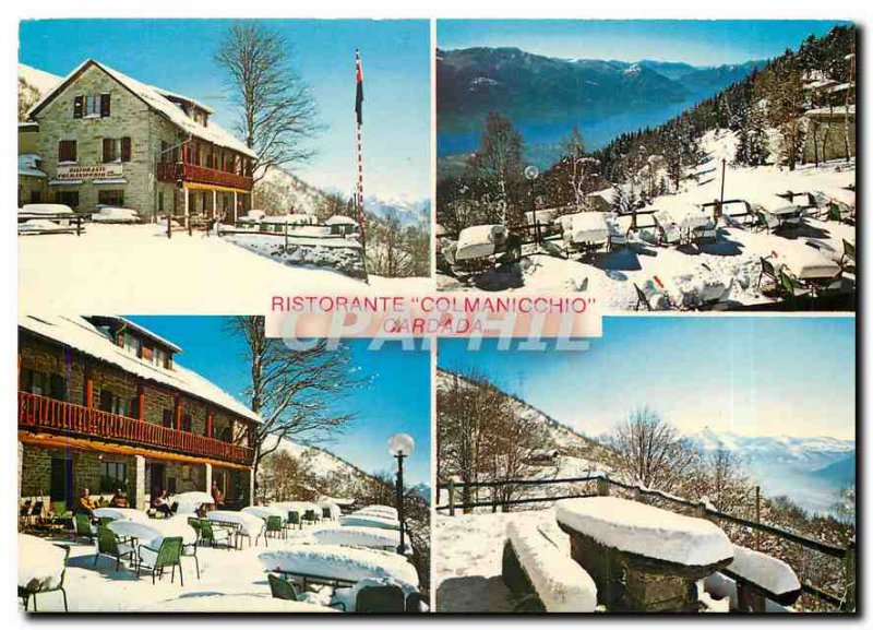 Postcard Modern Colmanicchio Ristorante Cardada Locarno