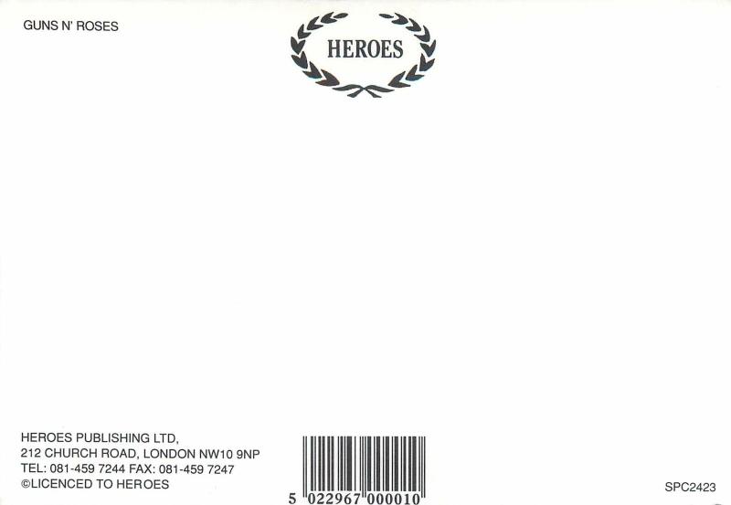 Rock band - Guns N' Roses