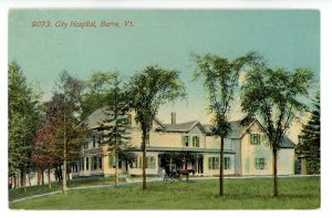 VT - Barre. City Hospital ca 1914