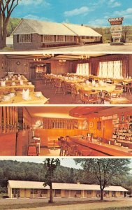 Howe Caverns, New York, Boreali's Restaurant & Motel, Vintage Postcard A...