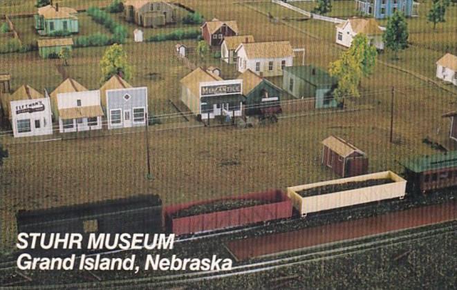 Nebraska Grand Island Stuhr Museum Railroad Town Scale Model