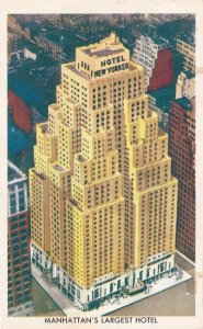 Hotel New Yorker NYC, New York City - 34th Street at 8th Avenue - pm 1957