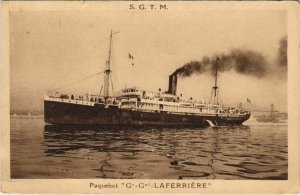 CPA ak liner gr. - gal. laferriere-s.g.t.m. ships (1206295) 