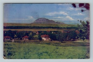 Sturgis SD-South Dakota, Bear Butte, Fort Mead Veteran Hospital, Chrome Postcard