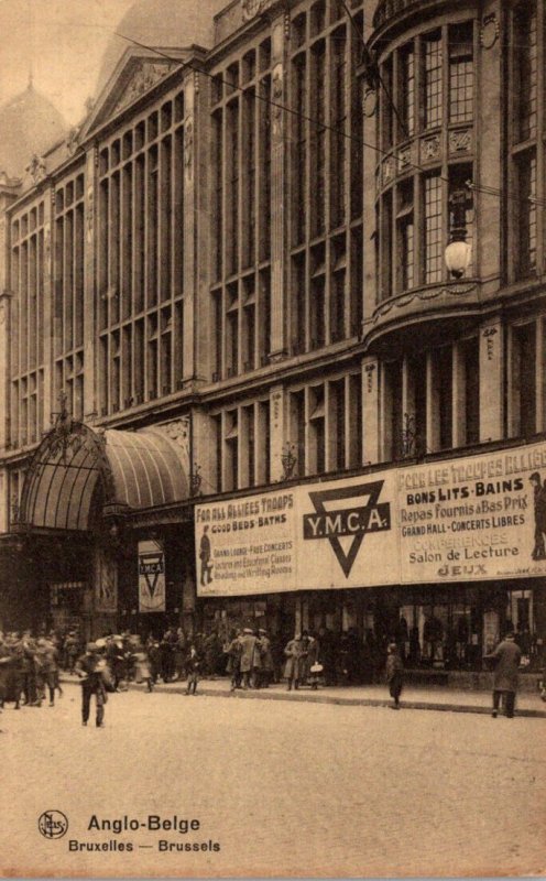 Belgium Brussels Anglo-Belge Y M C A Building