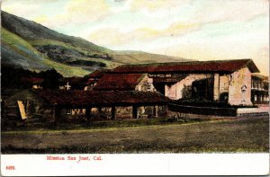 Mission San Jose California Postcard Paul C Koeber Co PCK 1907 DB