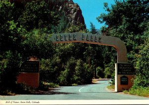 Colorado Seven Falls Arch Of Nature