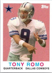 2008 Topps Football Card Tony Romo Dallas Cowboys sk20782