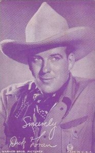 Cowboy Arcade Card Dick Foran