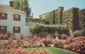 The Dulany Mahan Memorial Garden Beside The Mark Twain Home In Hannibal Missouri
