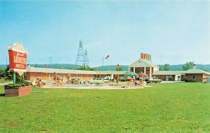 King of Prussia PA General Lafayette Motel on U. S. 202 Postcard