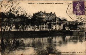 CPA AMBOISE - Le Chateau vu des bords de la Loire (298679)