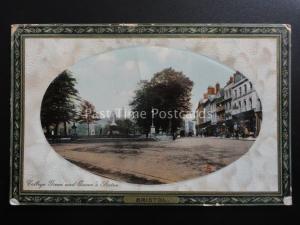 Bristol COLLEGE GREEN & QUEENS STATUE c1912 Postcard by Grosvensor