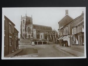 Cheshire AUDLEM Shropshire St WILLIAMS & TEAS HOVIS SHOPS c1940's RP H.S.Purcell