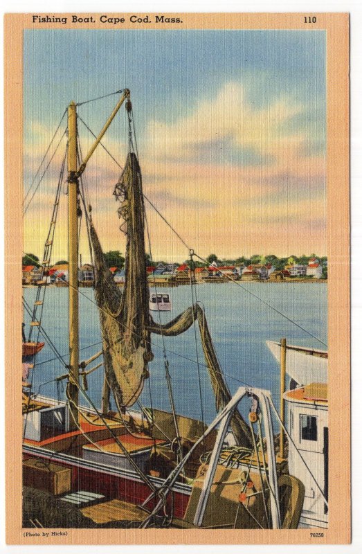 Fishing Boats, Cape Cod, Mass