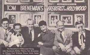 Advertising Tom Breneman's Breakfast In Hollywood