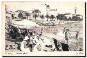 Old Postcard Saint Raphael Beach