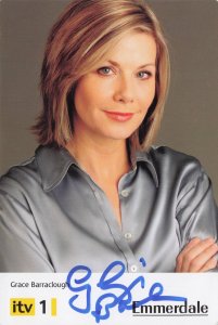 Glynis Barber as Grace Barraclough Emmerdale Hand Signed Cast Photo