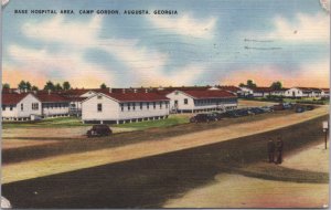 Camp Gordon Georgia Base Hospital Area Augusta GA 1942 Soldiers Mail