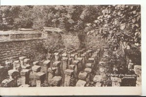 Gloucestershire Postcard - A Portion of The Roman Villa - Chedworth - Ref 19213A