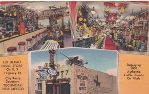 New Mexico Tucumcari Elk Rexall Drug Store Interior Multi View sk205