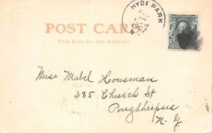 F Vanderbilt's Entrance in Hyde Park, New York