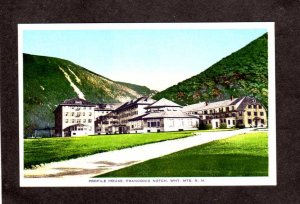 NH Profile House Franconia Notch White Mountains New Hampshire Postcard