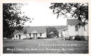 Werrys Cabins - East Stroudsburg, Pennsylvania PA  