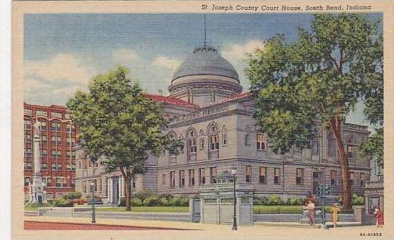 Indiana South Bend The St Joseph County Court House