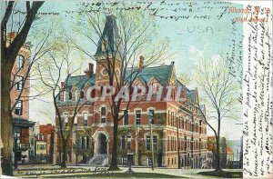 Old Postcard Albany NY High School