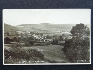 Dorset CHIDEOCK Village Panoramic General View c1930s RP Postcard by Claud Hider