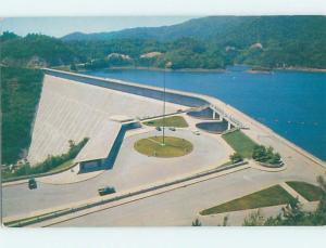 Pre-1980 DAM SCENE Fontana Village - Fontana Dam - Near Chilhowee NC G6367