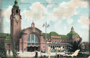 Germany Wiesbaden Neuer Hauptbahnhof 02.62