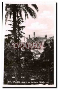 Old Postcard Grasse view from the Grand Hotel